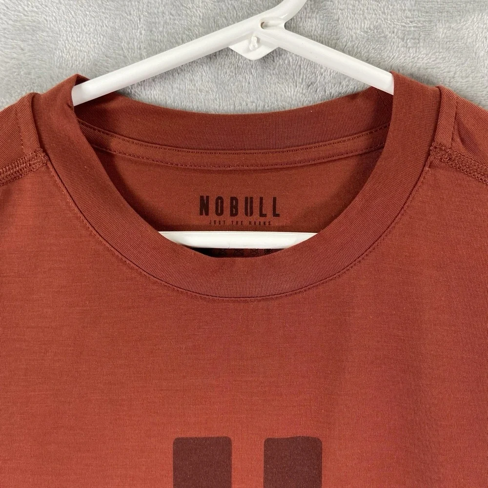 NoBull T-Shirt Mens Medium Short Sleeve Performance Tee Athletic Training Active